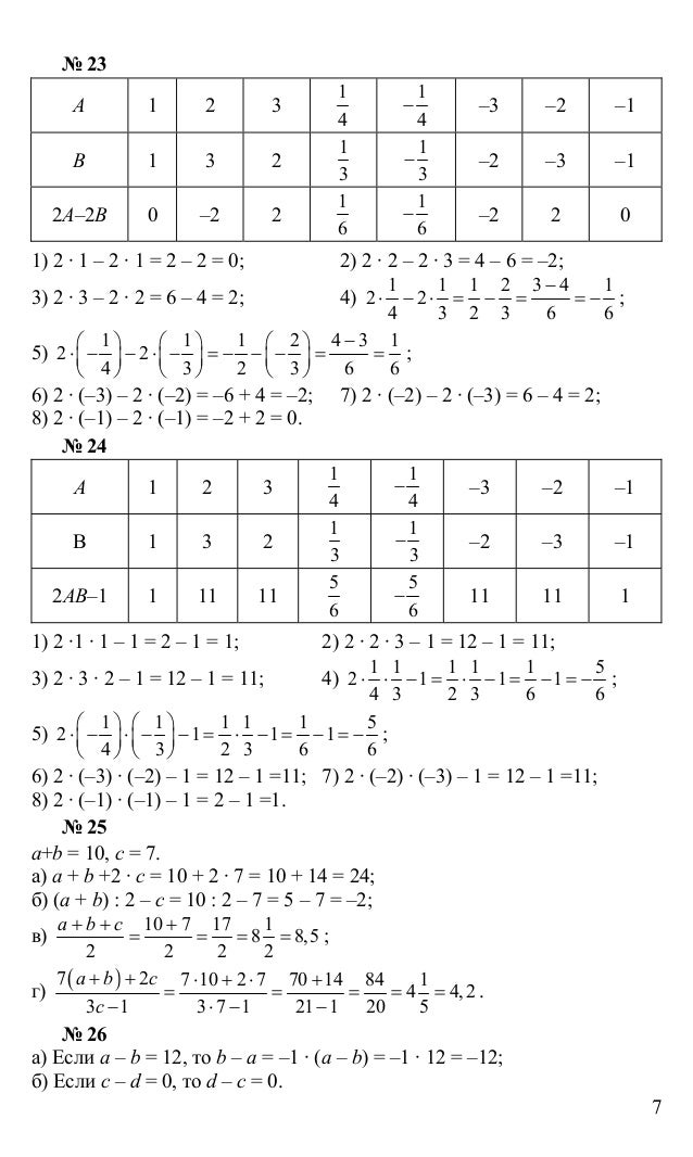 Решебник математикадорофеев 7 класс 2003 год